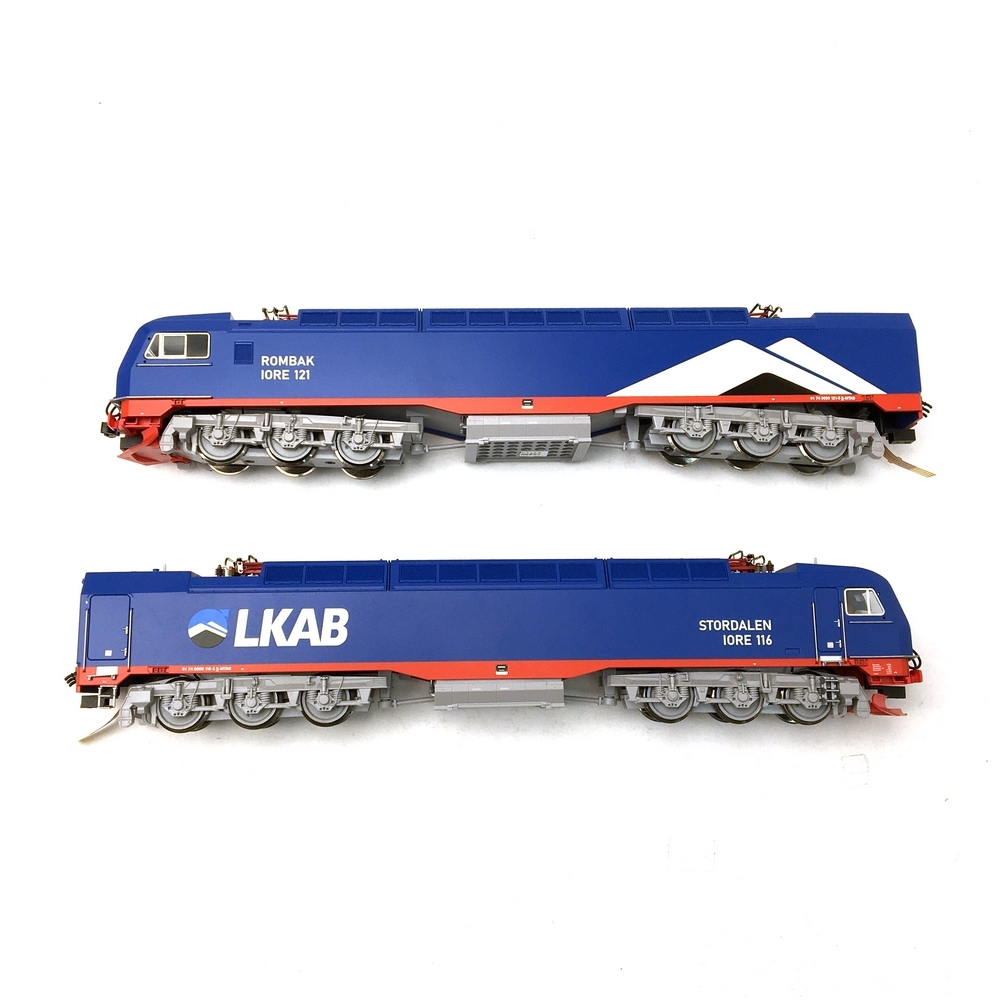 Locomotive Double IORE LKAB Ep VI Digital Son HO 1 87 ROCO 73459