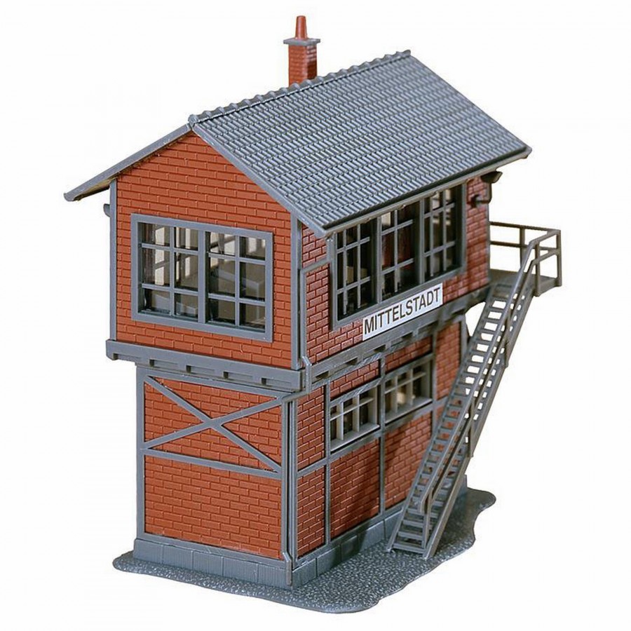 Poste D Aiguillage Ho Faller Modelisme Ferroviaire Diorama Neuf