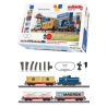 Coffret Start Up Train Porte Conteneurs digital son 3R-HO 1/87-MARKLIN 29453