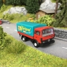 Renault JN90 Soda Vérigoud baché - HO 1/87 - BREKINA 34866