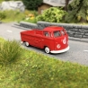 VW T1 Combi Split window benne bâchée-HO 1/87-SCHUCO 452644300