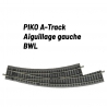 Aiguillage courbe gauche R2 / R3 avec ballast-HO 1/87-PIKO 55422