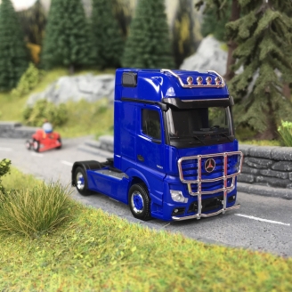 Mercedes ACTROS GS Bleu-HO 1/87-HERPA 31533-003