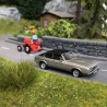 Ford Capri MK2 Grise/Noire-HO 1/87-PCX87 0068