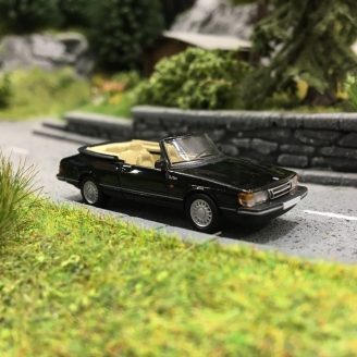 SAAB 900 Cabriolet Noire-HO 1/87-PCX870124