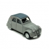 Citroën 2 CV AZLP 1958 grise, capote grise fermée -HO 1/87-SAI 6000