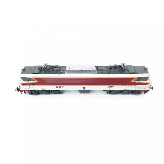 HO] : Locomotive électrique BB 20213, livrée béton, logo Beffara, Ep. IV,  SNCF, ANALOGIQUE - R37 41089 - Paris Modélisme