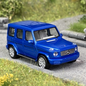 Mercedes classe G Bleu Métal- HO 1/87 - HERPA 430623003