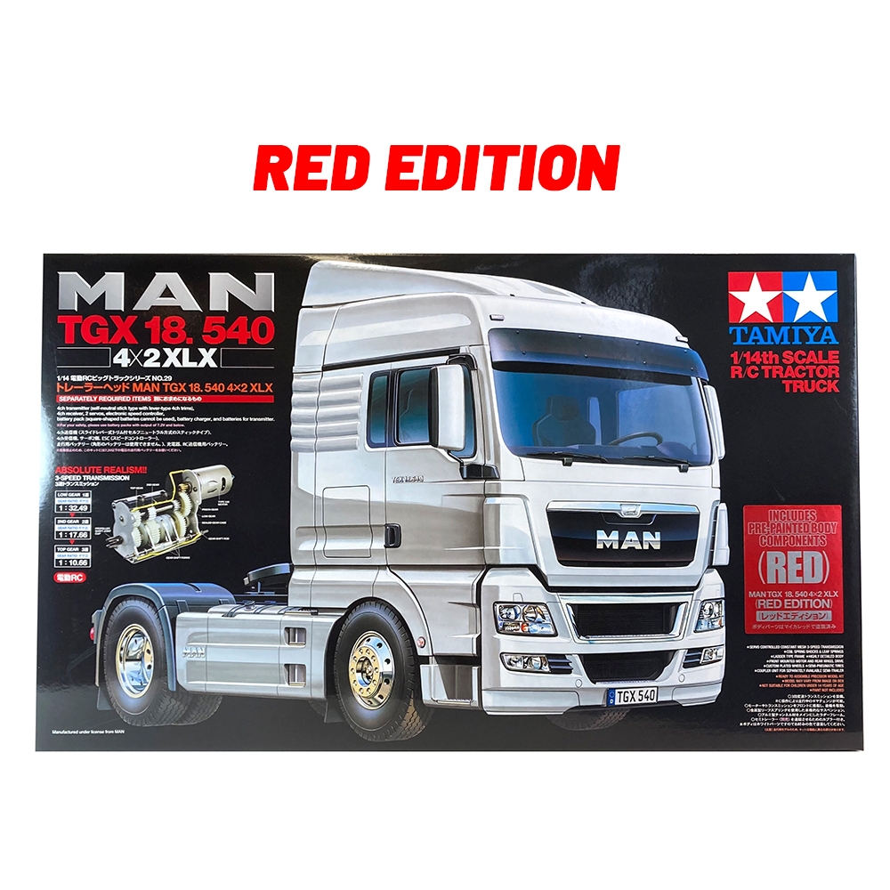 Man Tgx X Xlx Red Edition Kit Tamiya