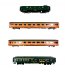 Train de 8 voitures Cologne - Ostende E318 / 319 Sncb, Ep IV - LSMODELS MW1601 - HO 1/87