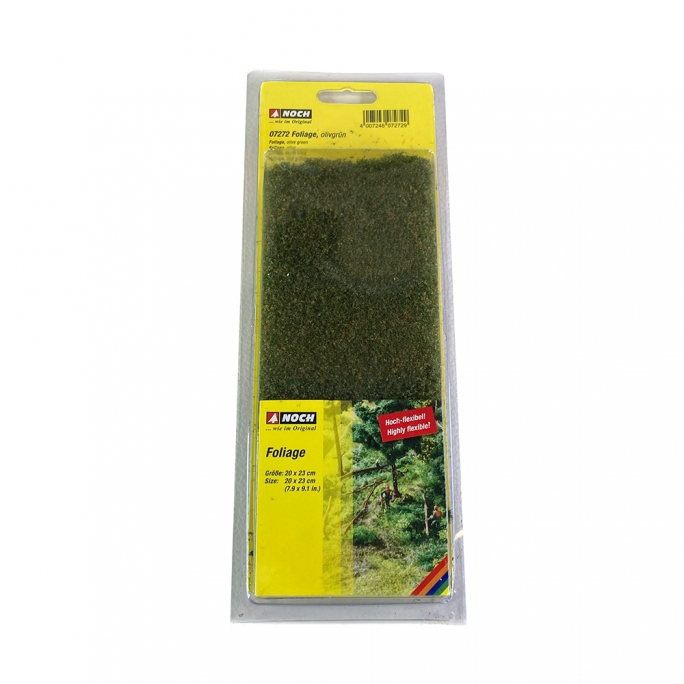 Foliage fin vert olive, filet étirable - NOCH 07272 - Toutes échelles