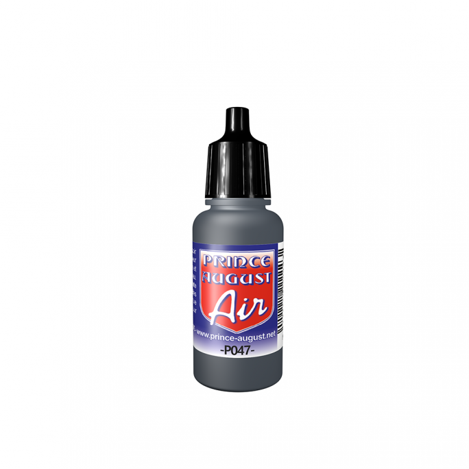 Peinture Gris 17 ml - PRINCE AUGUST P047