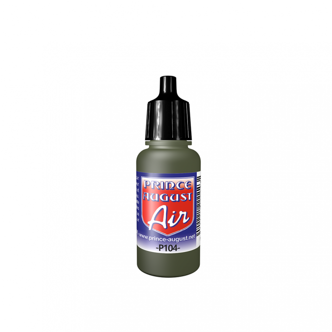 Peinture Vert 17 ml - PRINCE AUGUST P104