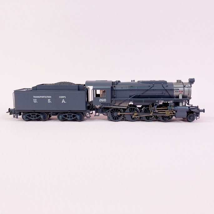 72154 US Army Transportation Corps S160 2-8-0 #2610, The Western Depot