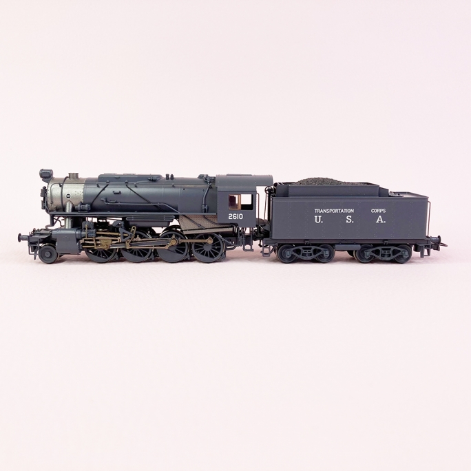Locomotive vapeur S 160 2610 USATC 'United States Army Transportation  Corps', Ep II et III - ROCO 72154 - HO 1/87