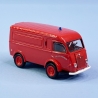 Renault Goélette rouge "Sapeur pompier" - BREKINA 14674 - HO 1/87