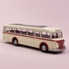 Bus IFA H6 B, Crème / Rouge - BREKINA 59850 - HO 1/87