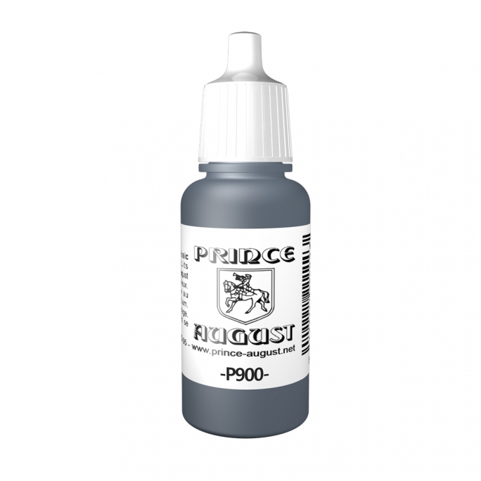 Peinture Acrylique, 17ml, Bleu Mirage France - PRINCE AUGUST P900