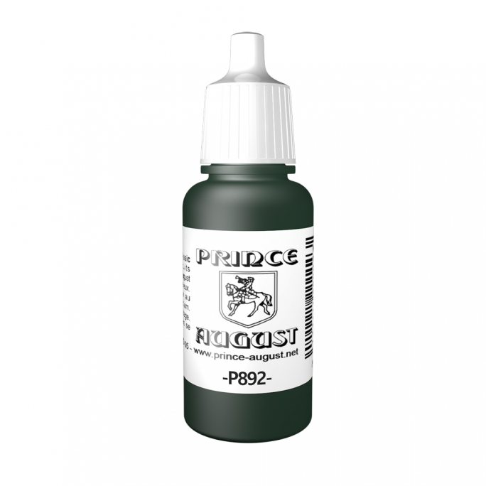 Peinture Acrylique, 17ml, Jaune Olive - PRINCE AUGUST P892