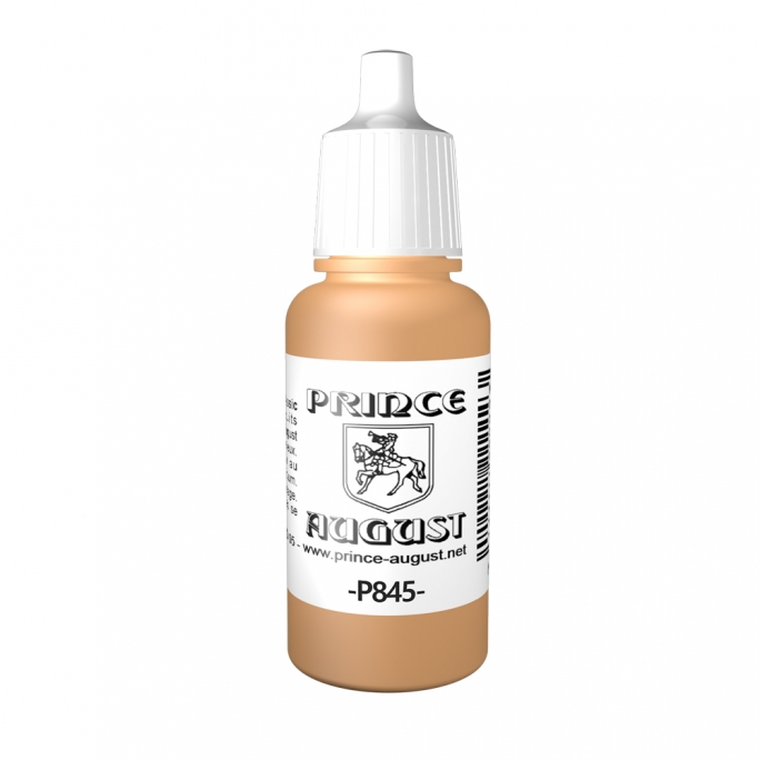 Peinture Acrylique, 17ml, Chair Bronzée - PRINCE AUGUST P845