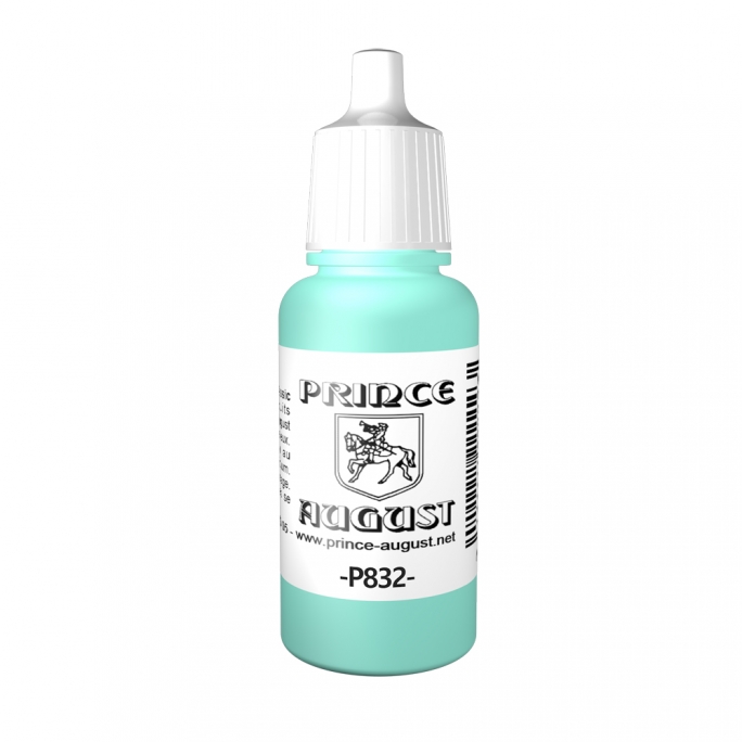 Peinture Acrylique, 17ml, Patine Vert de Gris - PRINCE AUGUST P832