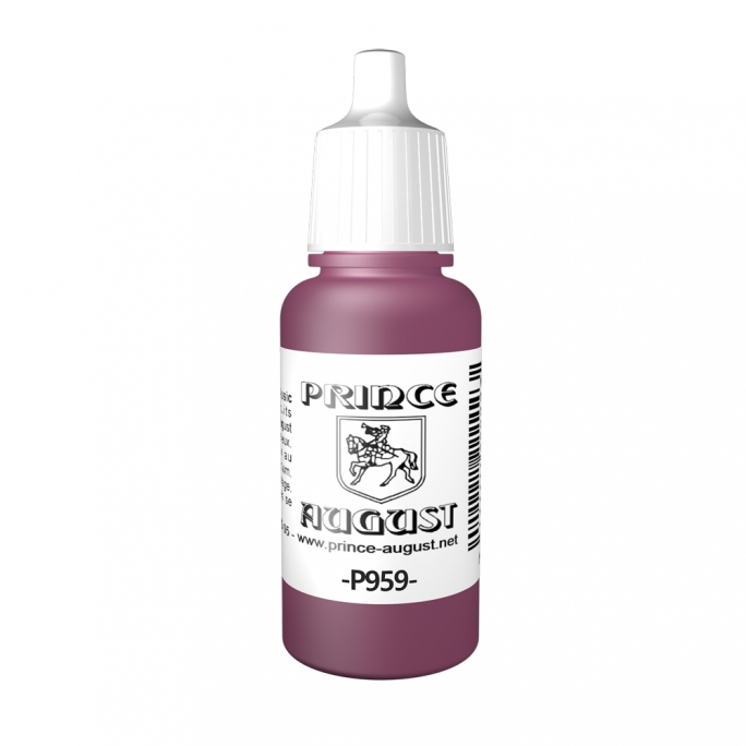 Peinture Acrylique, 17ml, Pourpre - PRINCE AUGUST P959