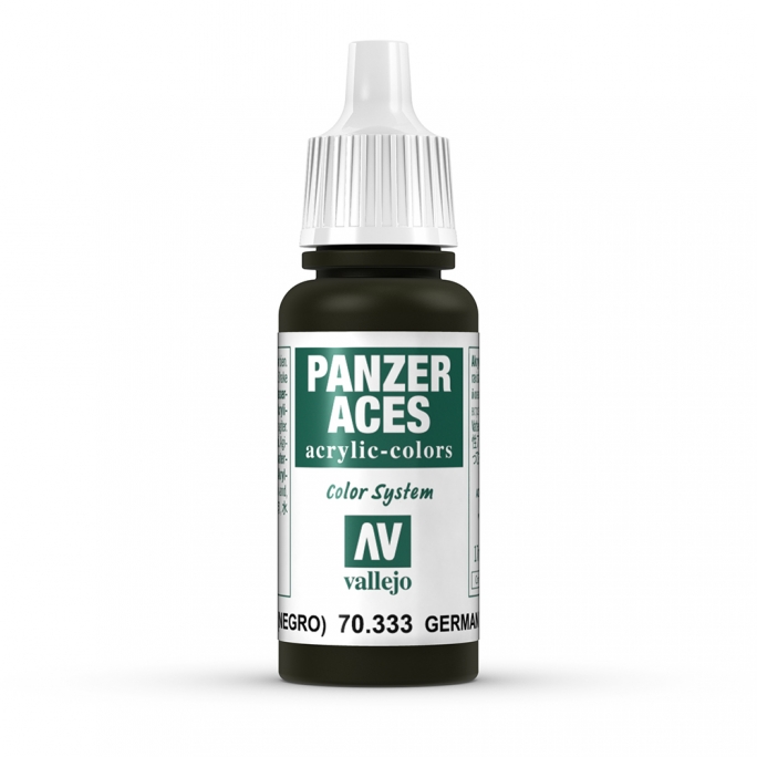 Peinture Acrylique, 17ml, Panzer Aces Equip.Char All - VALLEJO 70333