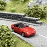 Porsche 968 Cabriolet Rouge - PCX870180 - HO 1/87