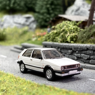 VW Golf 2 GTI Blanc - PCX87037 - HO 1/87