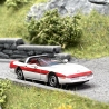 Corvette C4 Blanc et Rouge - PCX870319 - HO 1/87