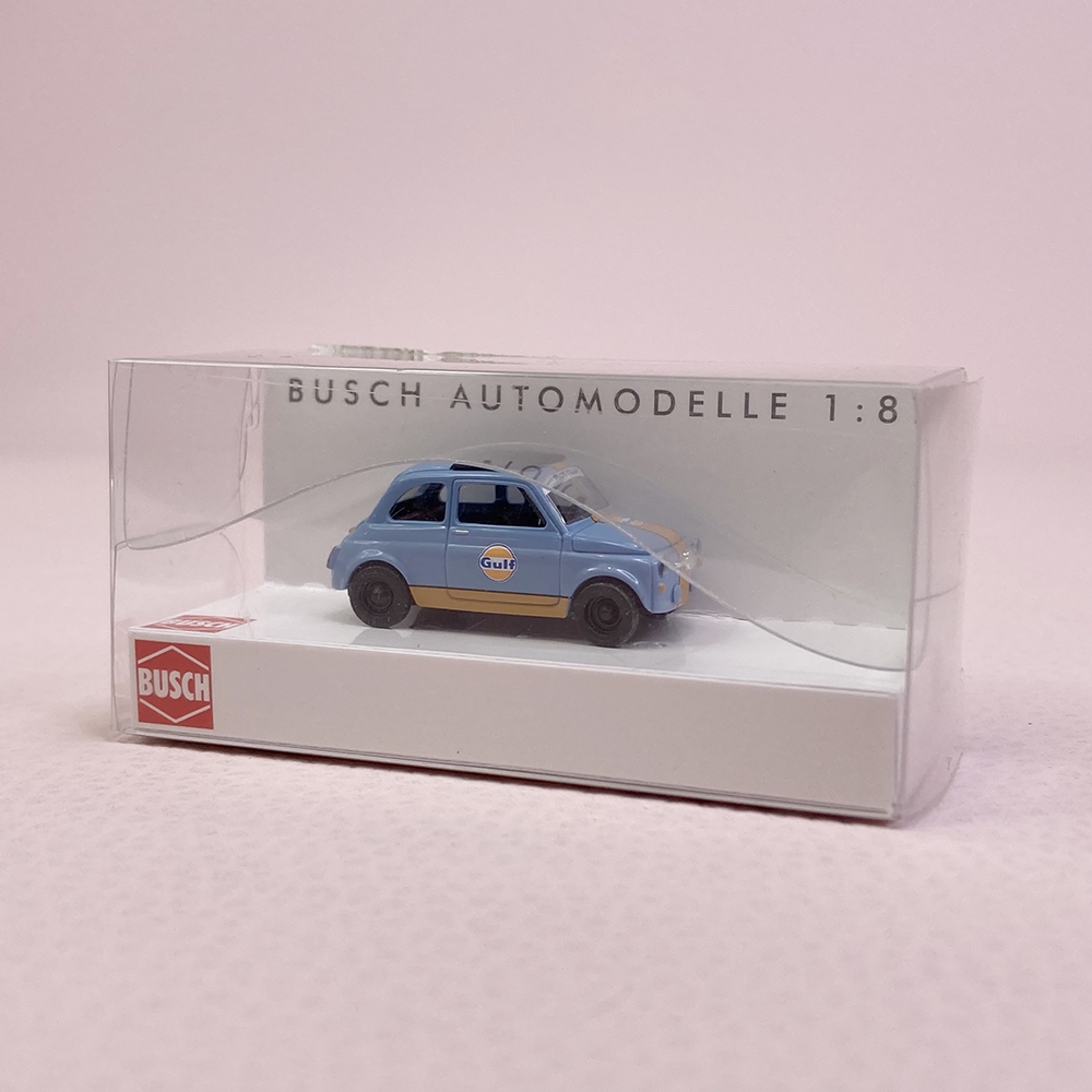 Fiat 500 Racing Gulf - BUSCH 48731 - HO 1/87