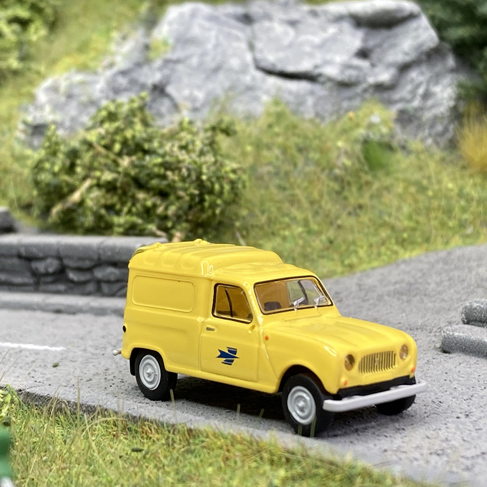 Coffret 10 véhicules pour enfant de petites voitures miniatures - La Poste