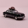 Panhard Dyna Z Noire, galerie et valises - SAI 1750 - HO 1/87