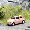 Fiat 500, Rose - BUSCH 48733 - HO 1/87