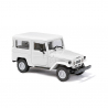 Toyota Land Cruiser J4, En kit, Blanc - BUSCH 60217 - HO 1/87