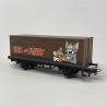 Wagon couvert 2 essieux "Tom and Jerry"  - MARKLIN 47621 - HO 1/87