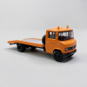 Camion Plateau Mercedes L608 Dépanneuse, Orange - BREKINA 36730 - HO 1/87