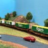 4 wagons poche KLV "Tuborg, Carlsberg", AAE Cargo, Ep VI - MARKLIN 82290 -  Z 1/220