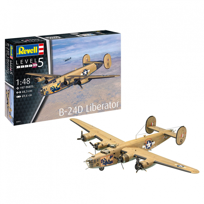 Bombardier B-24D Liberator - REVELL 3831 - 1/48