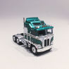 Camion Kenworth K100 Aerodyne 100, Vert métal / Blanc - BREKINA 85730 - HO 1/87