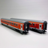 2 voitures pour trains voyageurs, RE 4018 Munich-Nuremberg, DB, EP VI digital - MARKLIN 42989 - HO 1/87