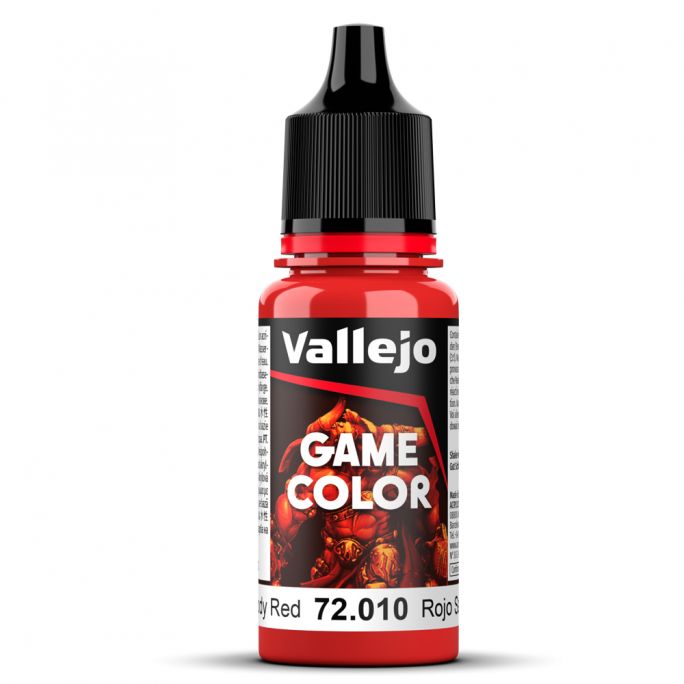 Peinture Acrylique, 17ml, Rouge "Sang" - VALLEJO 72010