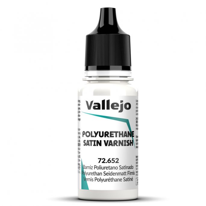 Vernis Polyuréthane, 17ml, Satiné - VALLEJO 72652