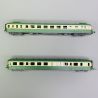 Autorail RGP II X2716 avec remorque XR7719, Sncf, Ep III et IV - JOUEF HJ2419 - HO 1/87