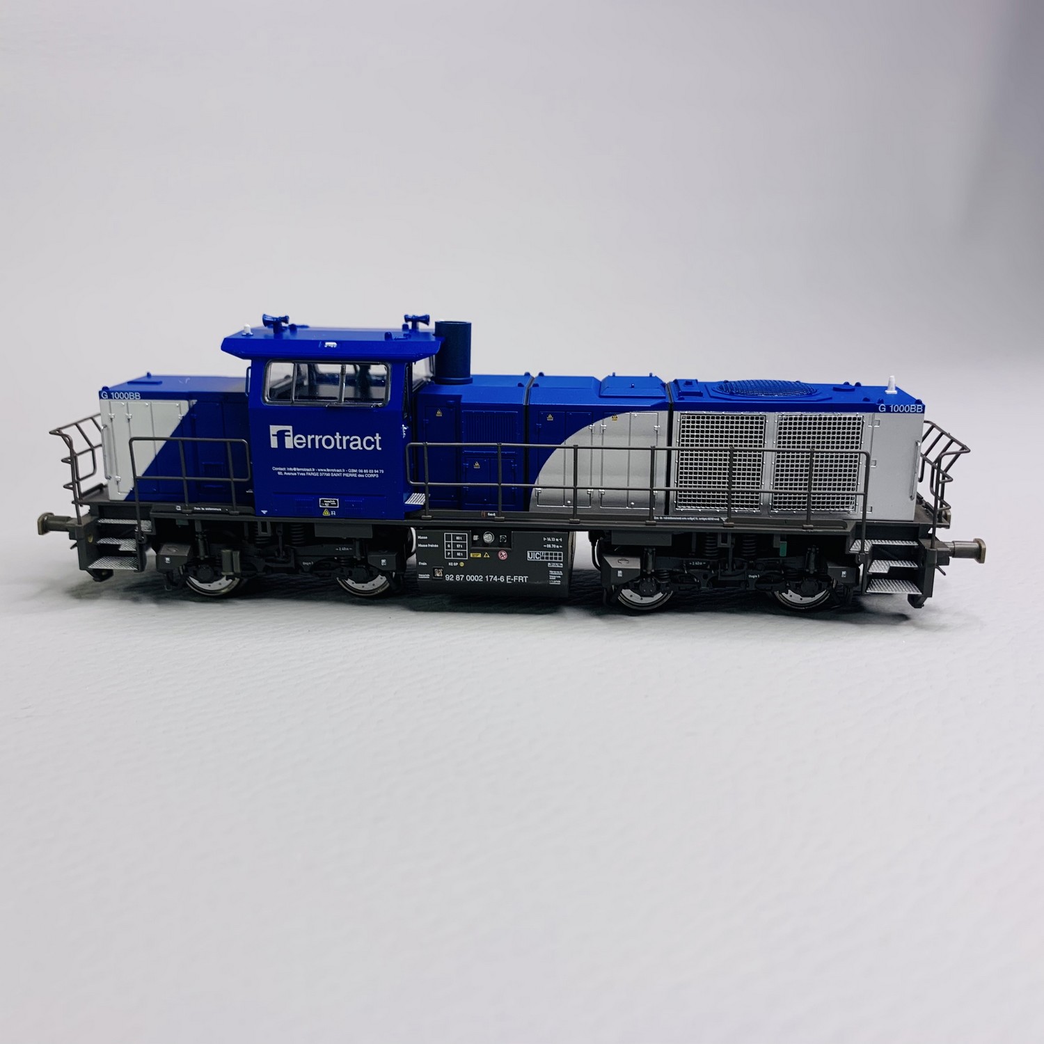 Locomotive diesel Vossloh G1000 ECR, Ep VI-HO 1/87-Mehano 90252