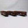 3 wagons trémies type Fals, Rail Cargo Austria, Ep VI - ROCO 77019 - HO 1/87