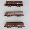 3 wagons trémies type Fals, Rail Cargo Austria, Ep VI - ROCO 77019 - HO 1/87