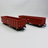 2 wagons tombereaux Eas, CD, Ep V - VI - ROCO 77045 - HO 1/87