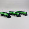 3 wagons citernes type Zacns "Pure Performance", Green Cargo SJ, Ep VI - FLEISCHMANN 825817 - N 1/160