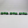 3 wagons citernes type Zacns "Pure Performance", Green Cargo SJ, Ep VI - FLEISCHMANN 825817 - N 1/160